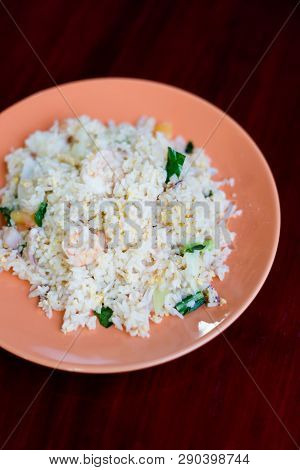 Thai Fried Rice With Seafood