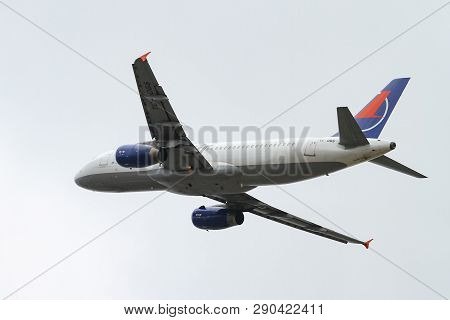 Airplane Takeoff From Airport
