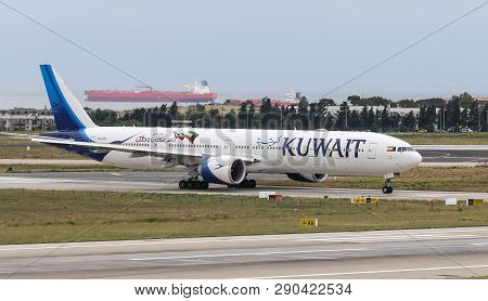 Airplane Takeoff From Airport