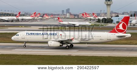 Airplane Takeoff From Airport
