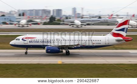 Airplane Takeoff From Airport