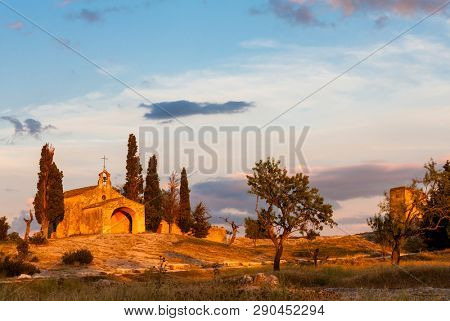 Chapel St. Sixte near Eygalieres, Provence, France