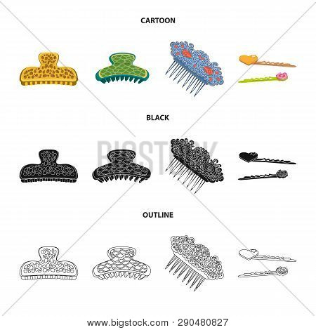 Vector Design Of Beauty And Fashion Icon. Collection Of Beauty And Female Vector Icon For Stock.