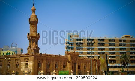 Exterior View To Great Mosque - 04 March 2011 Khartoum, Soudan