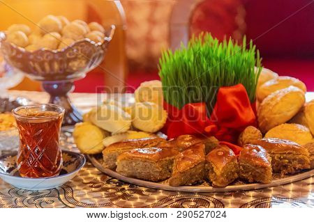 Novruz. Azerbaijani Traditions. New Year. Selective Focus.