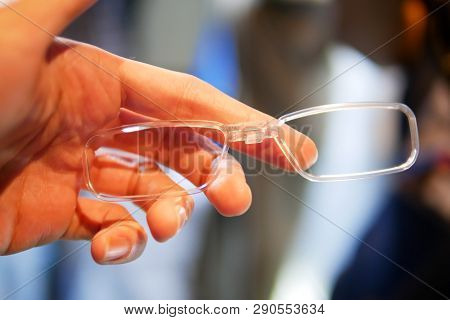 Bangkok, Thailand - December 27, 2017: Epson Launches Smart Glasses 