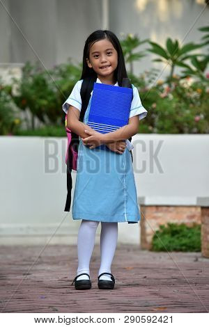 Beautiful Young Diverse Student Child