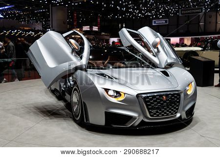 Geneva, Switzerland, March 9, 2019 - International Motor Show