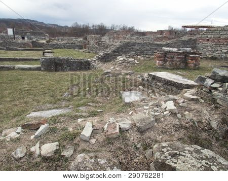 Ancient Monument Site Felix Romuliana In Serbia