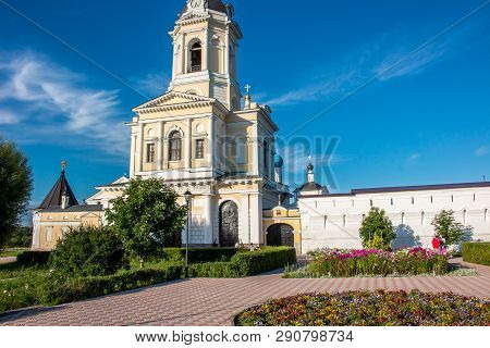 Serpuhov, Russia - August 2017: Vysotsky Monastery (vysotskiy Monastyr). Orthodox Monastery In Serpu