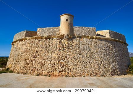 Sant Jordi de Alfama castle in Ametlla de Mar of Tarragona Catalonia