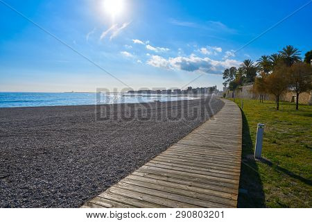 Benicassim Els Terrers playa beach in Castellon of Spain also Benicasim