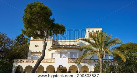 Villa Elisa herritage houses in Benicassim shoreline of Castellon Spain also Benicasim