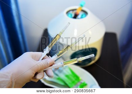 Plasmolifting. Injections For Rejuvenation And Skin Regurgitation From Human Plasma. A Modern Beauty