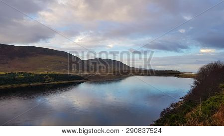 The Beautiful Tongue Lake In Scotland, Uk.
