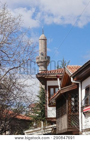 Ankara, Turkey - Hamamonu District in springtime