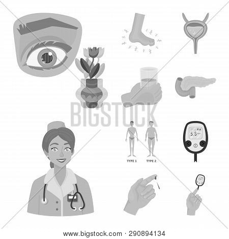Vector Design Of Health And Diet Symbol. Collection Of Health And Disease Stock Vector Illustration.