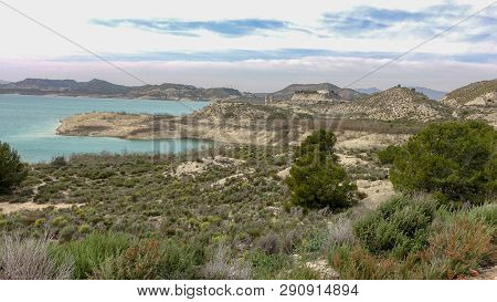 Torremendo Landscape In Spain On An Overcast Day