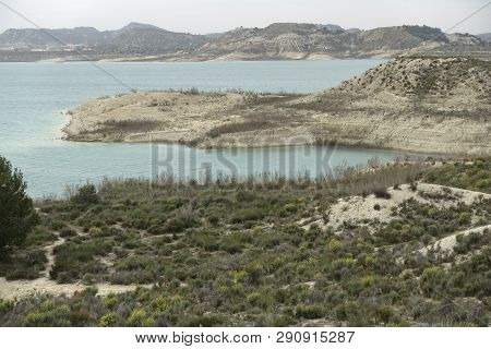 Torremendo Landscape In Spain On An Overcast Day