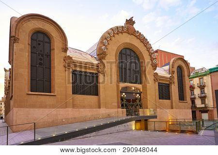 Tarragona Mercado Publico central market in Catalonia modernist style