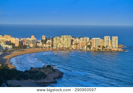 Oropesa de Mar beach La Concha playa in Castellon of Spain