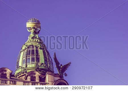 House Books St. Petersburg. Historical Buildings Of The City. Nevsky Avenue. Russia, St. Petersburg,