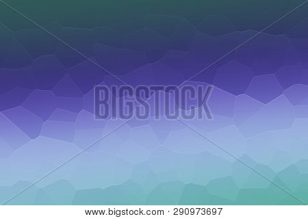 Purple Polygonal Illustration, Which Consist Of Polygonal. Geometric Background In Origami Style Wit