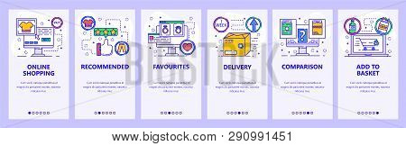 Mobile App Onboarding Vector Photo Free Trial Bigstock