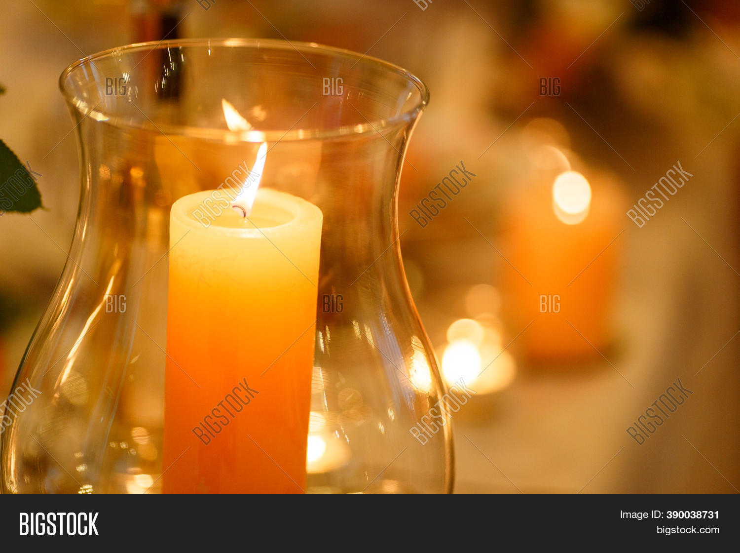 Burning Candles Tall Image & Photo (Free Trial) Bigstock