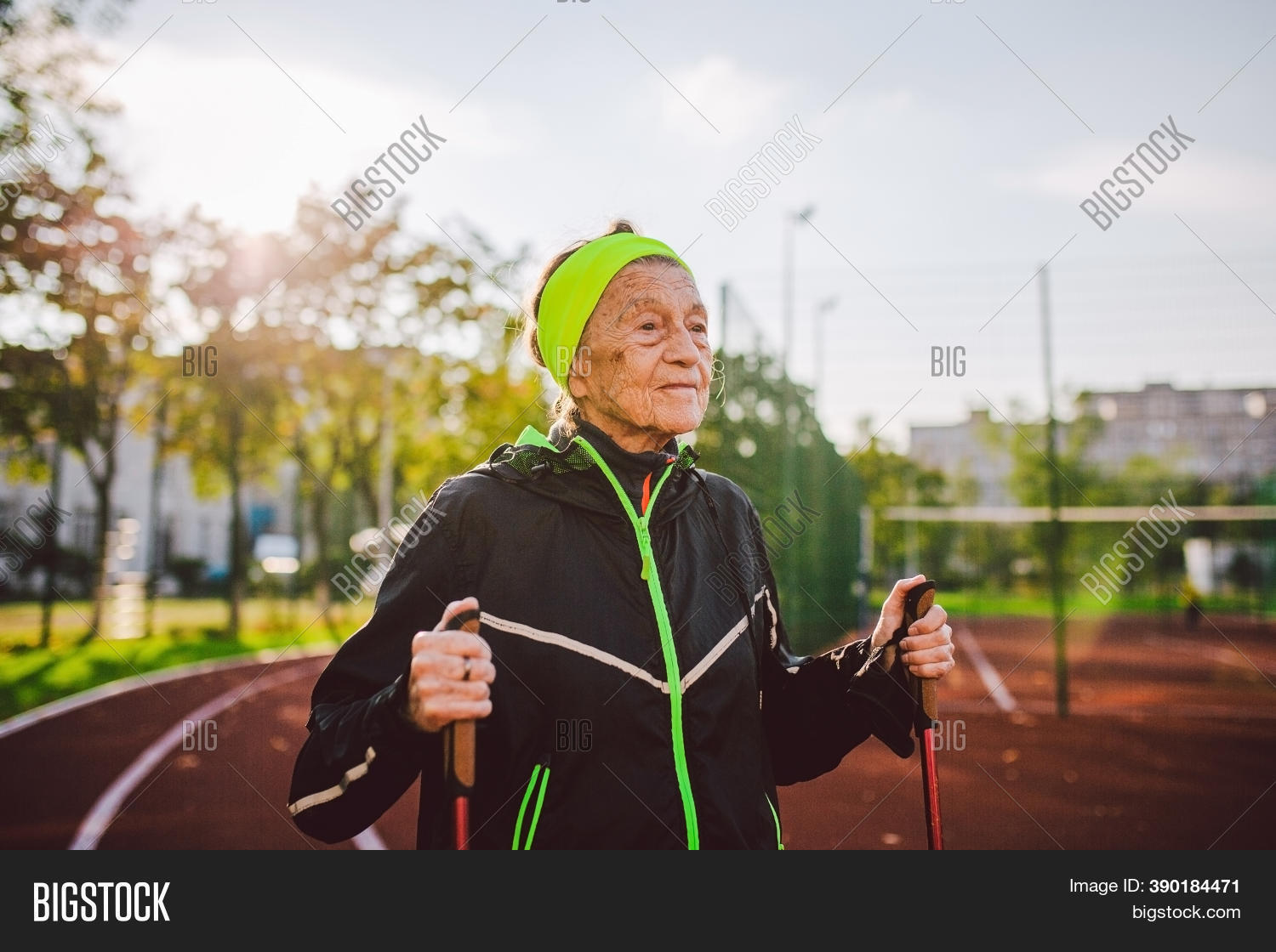 Old Woman Sportswear Image & Photo (Free Trial) Bigstock