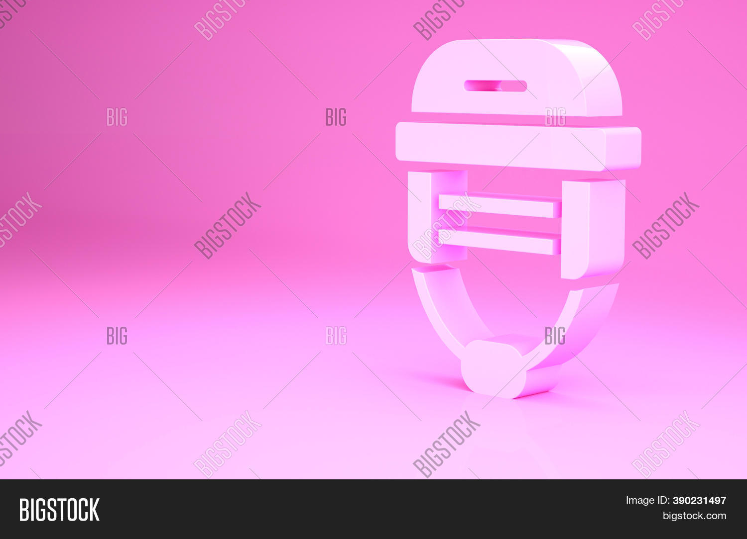 Pink Hockey Helmet Image & Photo (Free Trial) Bigstock