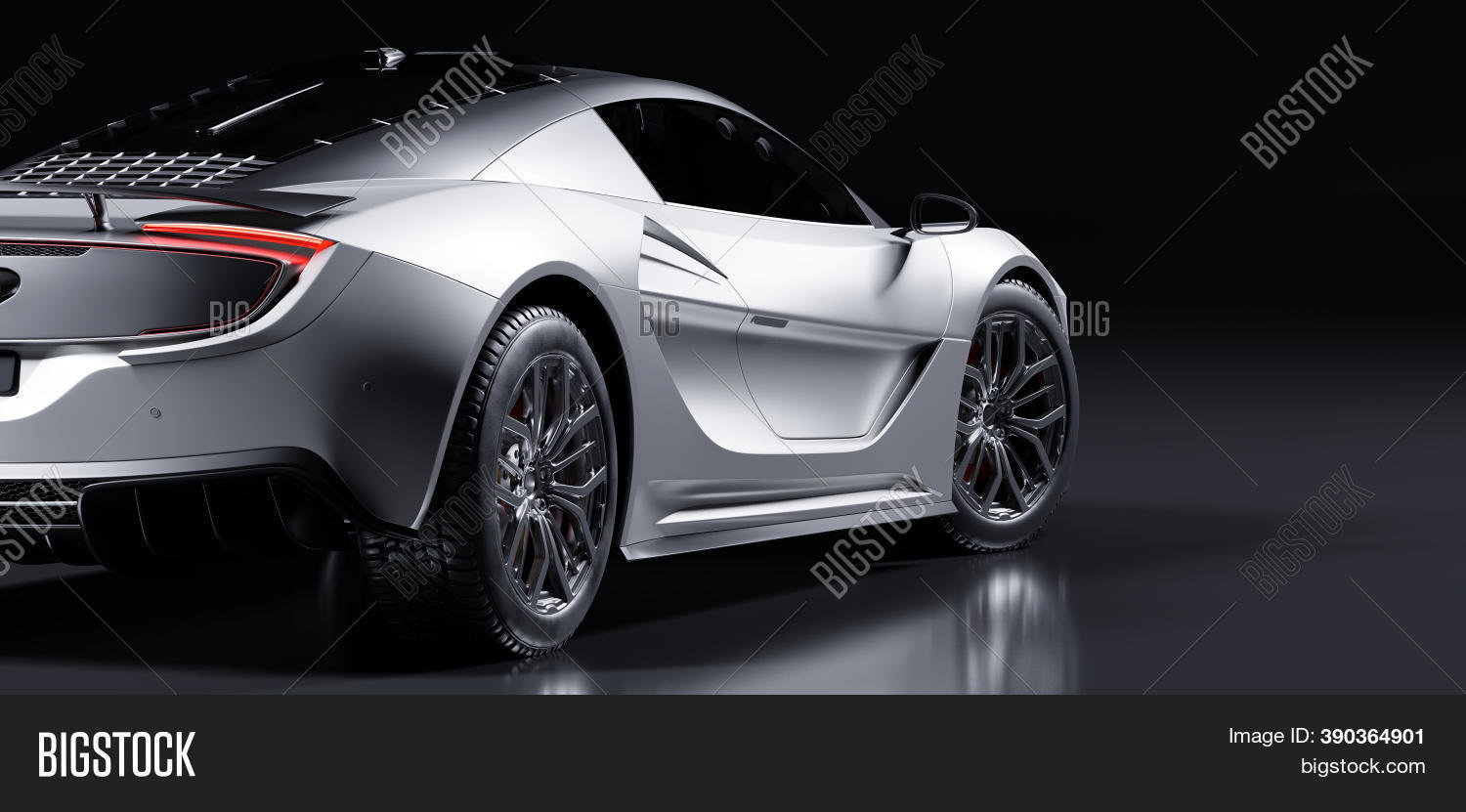 Rear View Modern Fast Image & Photo (Free Trial) | Bigstock