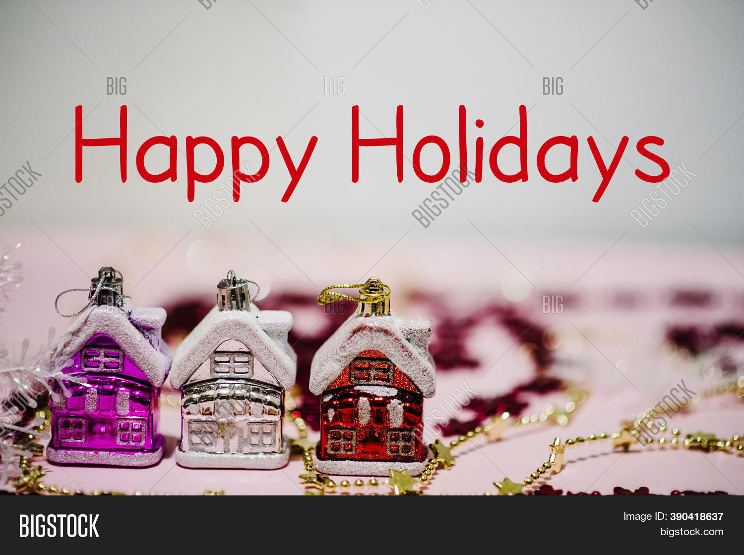 Text Happy Holidays. Image & Photo (Free Trial) | Bigstock