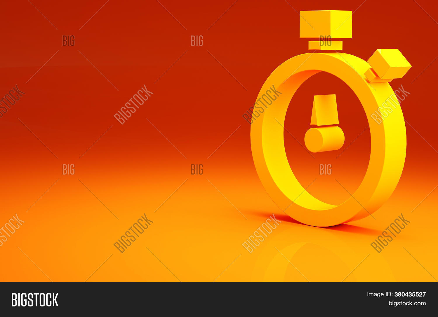 Yellow Stopwatch Icon Image & Photo (Free Trial) Bigstock