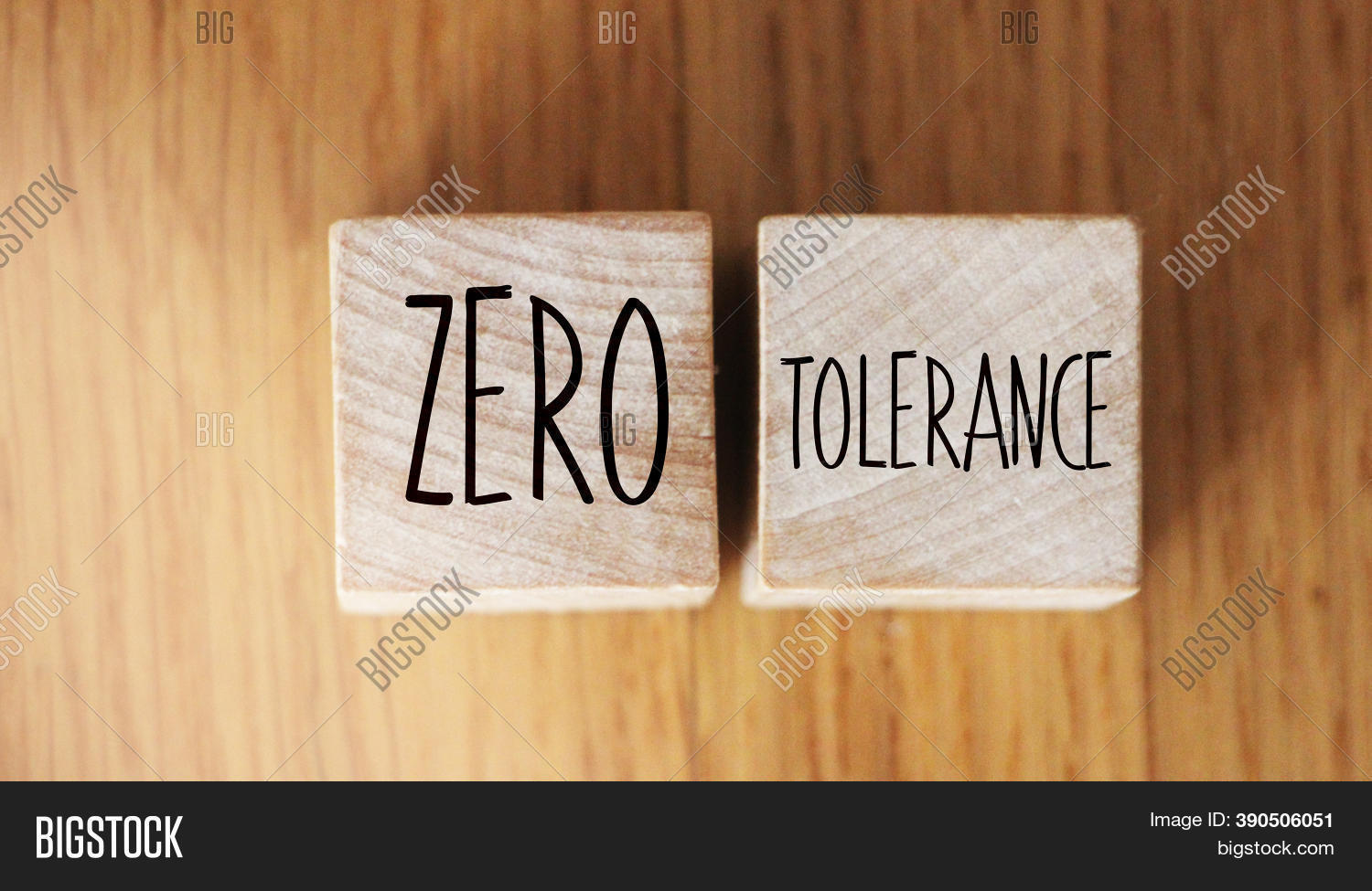 Zero Tolerance - Words Image & Photo (Free Trial) | Bigstock