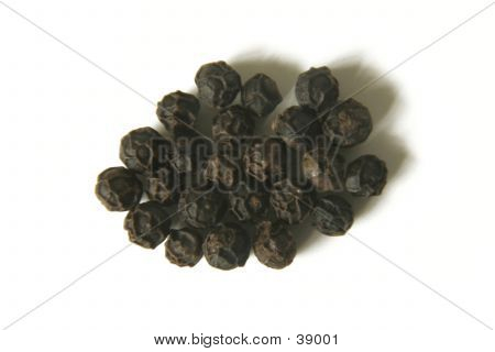 Assortierte schwarzer Pfeffer