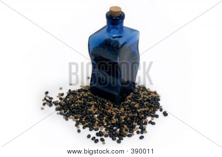 Бутылки и фасоль
