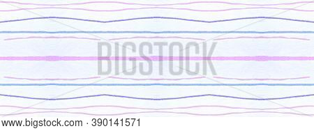 Seamless Stripe Texture. White Artistic Lines Pattern. Handdrawn Geometric Background. Grunge Textur