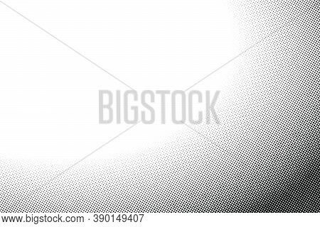 Circle Halftone, Screentone Vector Illustrations. Dots, Dotted, Speckles Vector Illustration