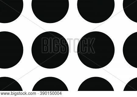 Dots, Dotted Circles Background Pattern And Texture. Polka Dots, Speckles, Spotted Editable Vector I
