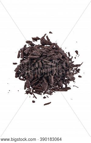 Close Up Macro Shot Of Sticks Of Agar Wood Or Agarwood Isolated On White Background The Incense Chip