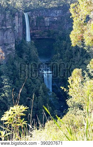 Kangaroo River, Belmore Falls, Near Robertson In New South Wales, Australia