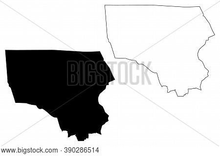 North Kordofan State (republic Of The Sudan, North Sudan) Map Vector Illustration, Scribble Sketch N