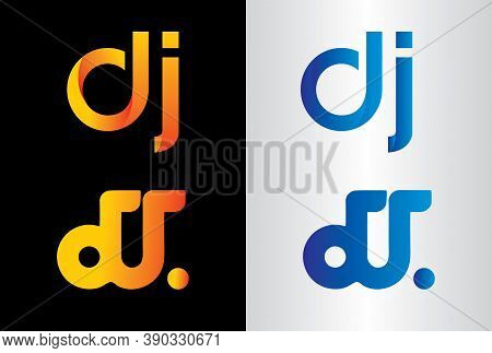 Dj Logo Design With Creative Modern Trendy Typography Minimalist, Creative, Unique, Simple, Flat, Mo