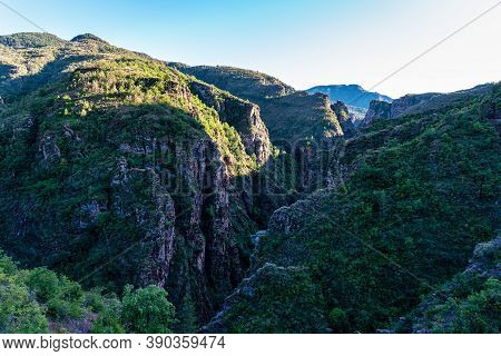 Gorges De Daluis Or Chocolate Canyon As It Is Called By Locals Because Of The Rocks Color Formed By 