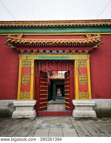 Zhejiang, China - January 21 2020 : Hengdian World Studios  The World's Largest Film & Tv Shooting B