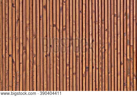 The Texture Of The Surface Of The Wooden Planks. Background Of The Ceiling Cladding Planks. Smooth B