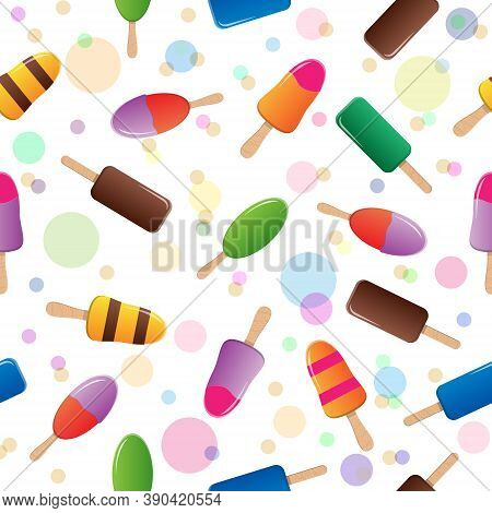 Seamless Abstract Pattern For Simple Backgrounds, Textures, And Packaging. Vector Illustration.