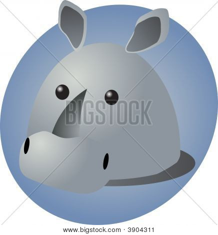 Rhino-Cartoon
