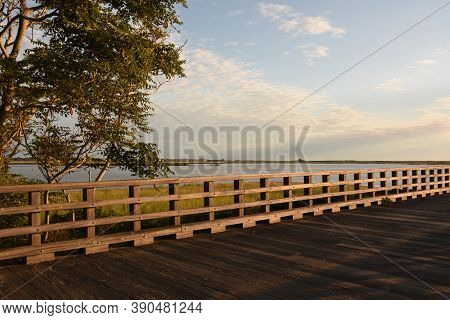Stunning View Of Duxbury Bay From Powder Point Bridge.